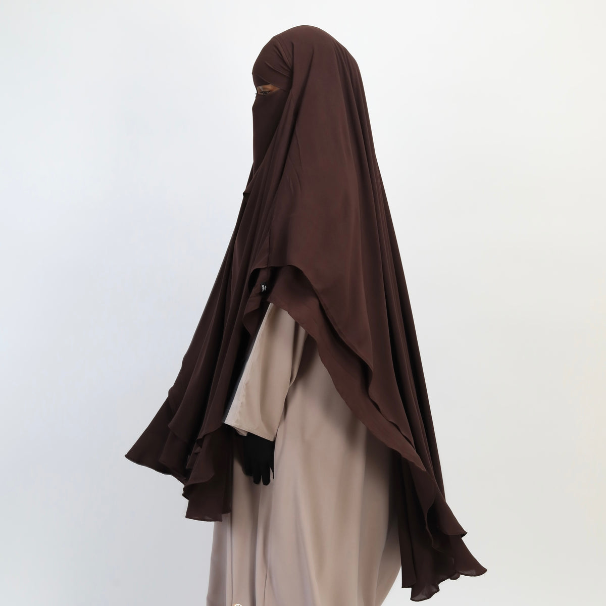 Chocolate Khimar Set