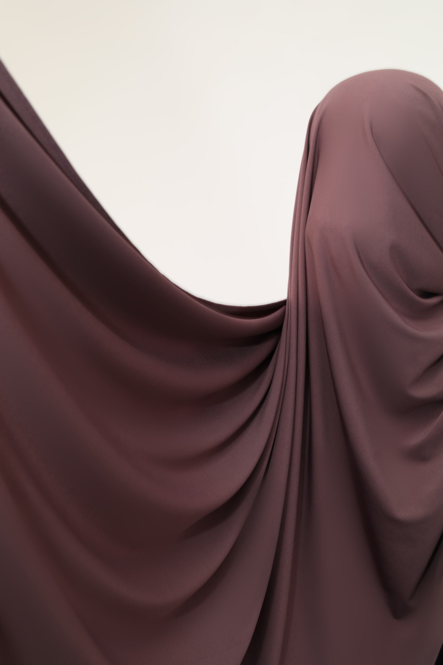 Dark Mauve Premium Jersey Hijab