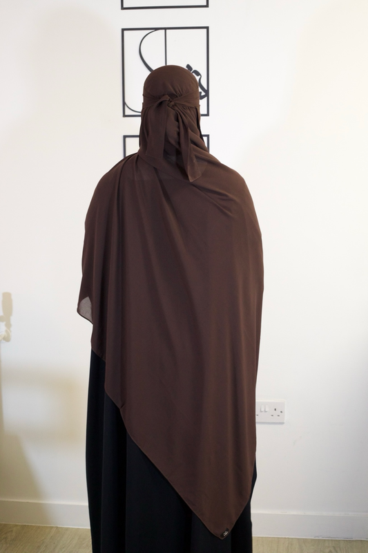 Niqab Set - Chocolate