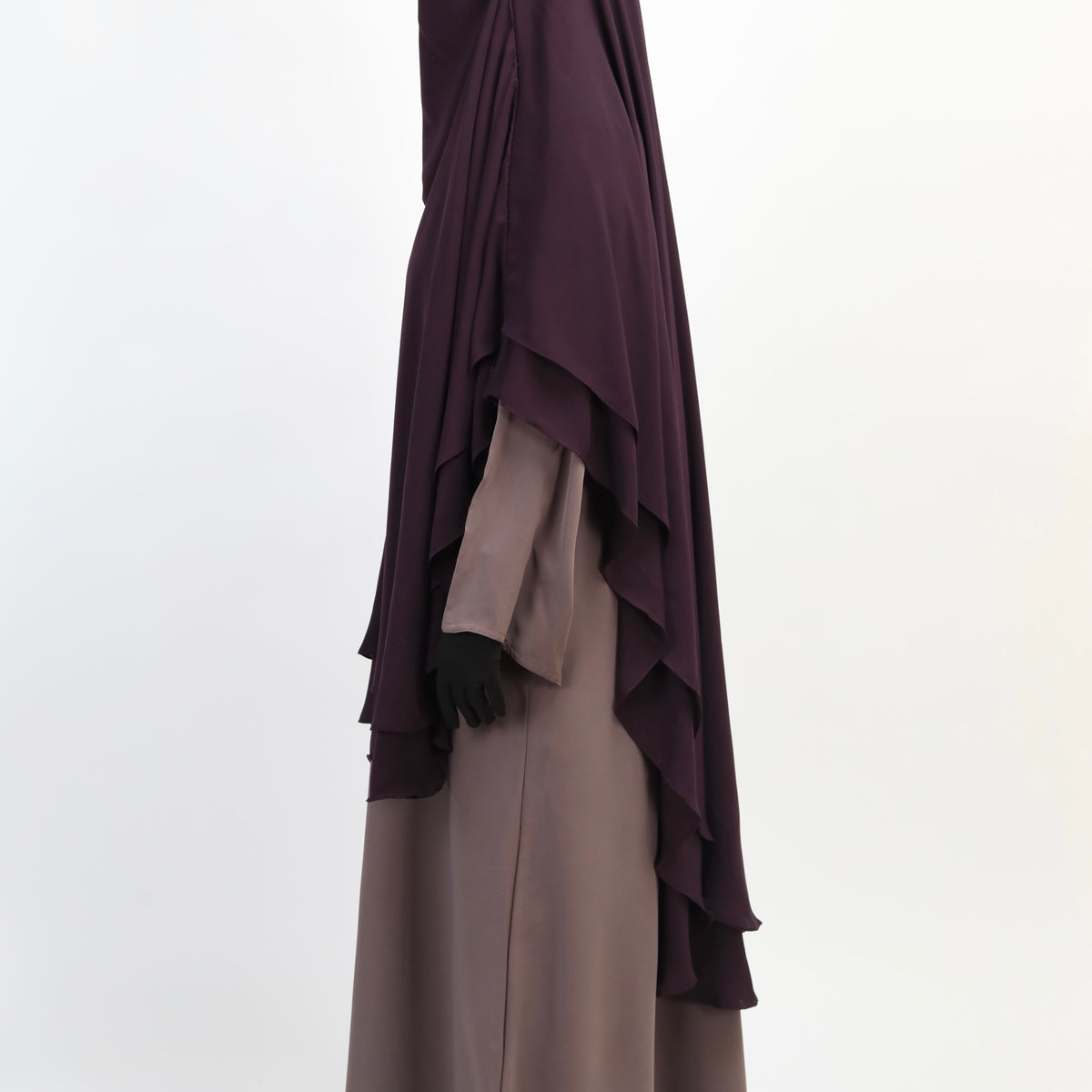Deep Purple Khimar Set
