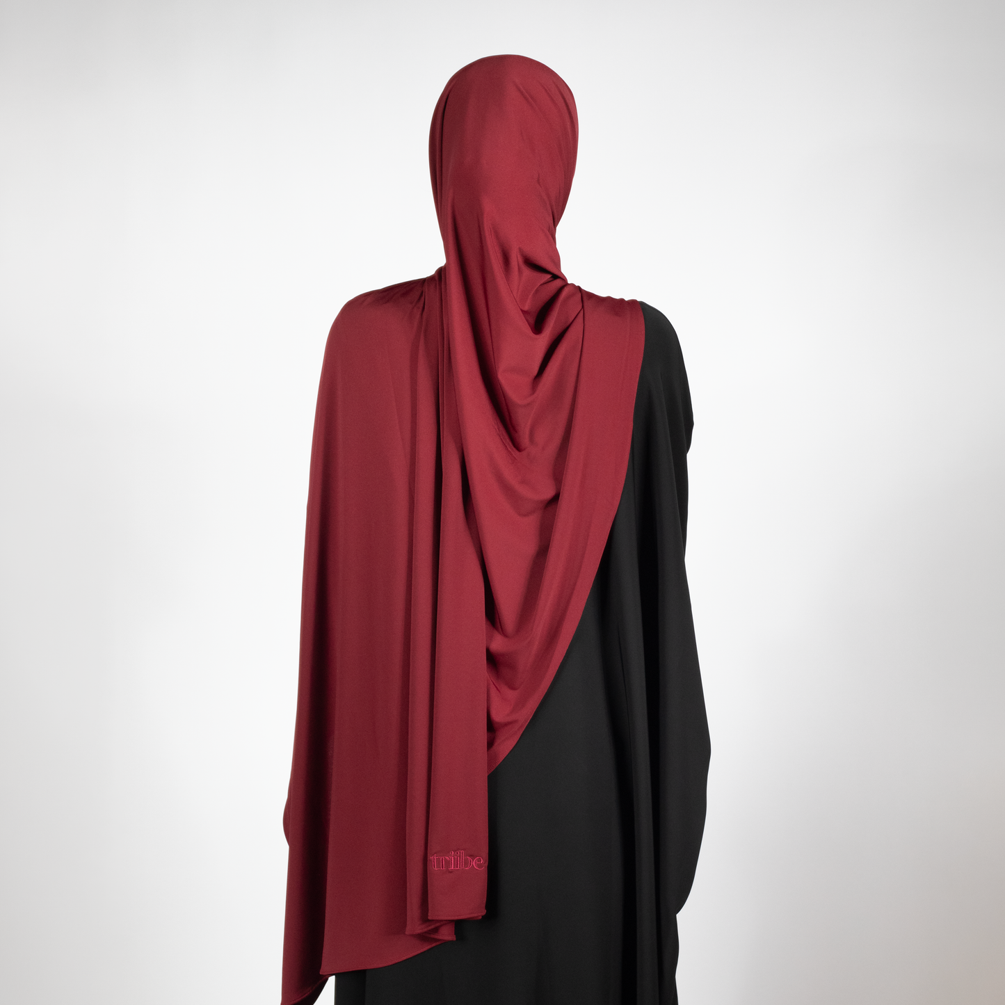 Burgundy Premium Jersey Hijab