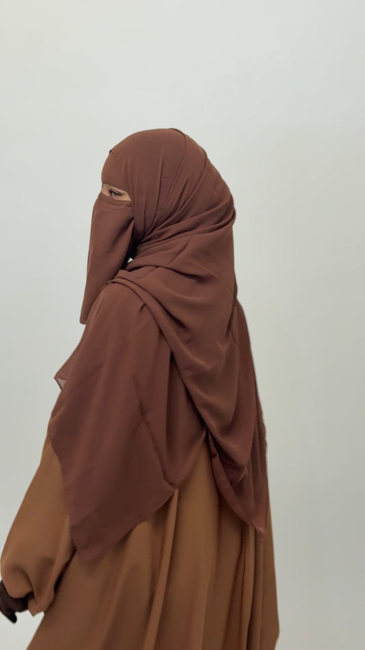 Niqab Set - Rust
