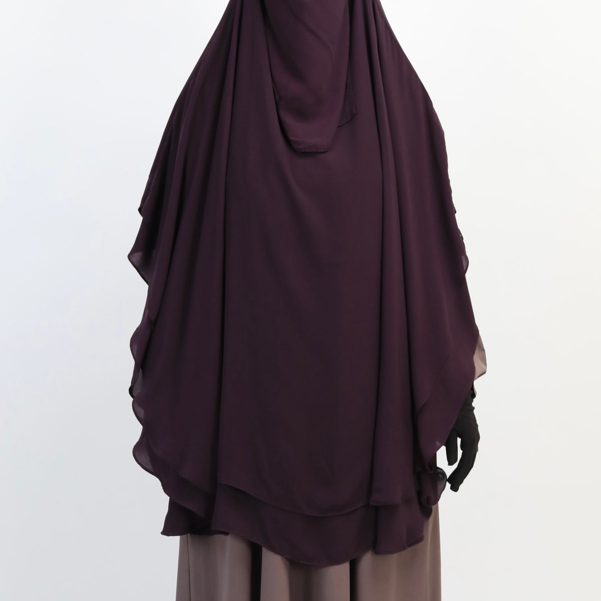 Deep Purple Khimar Set