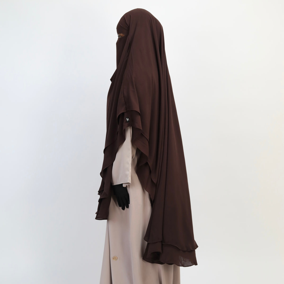 Chocolate Khimar Set