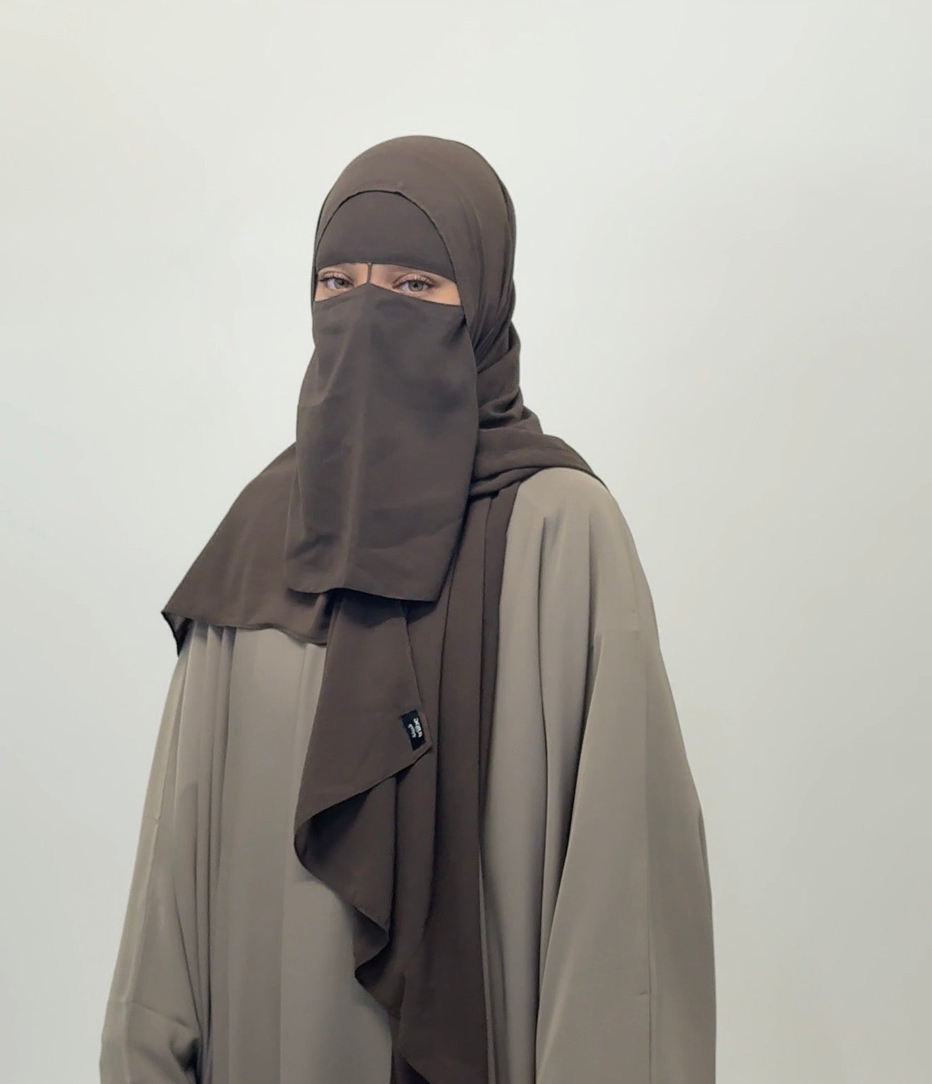 Niqab set - Dark Taupe