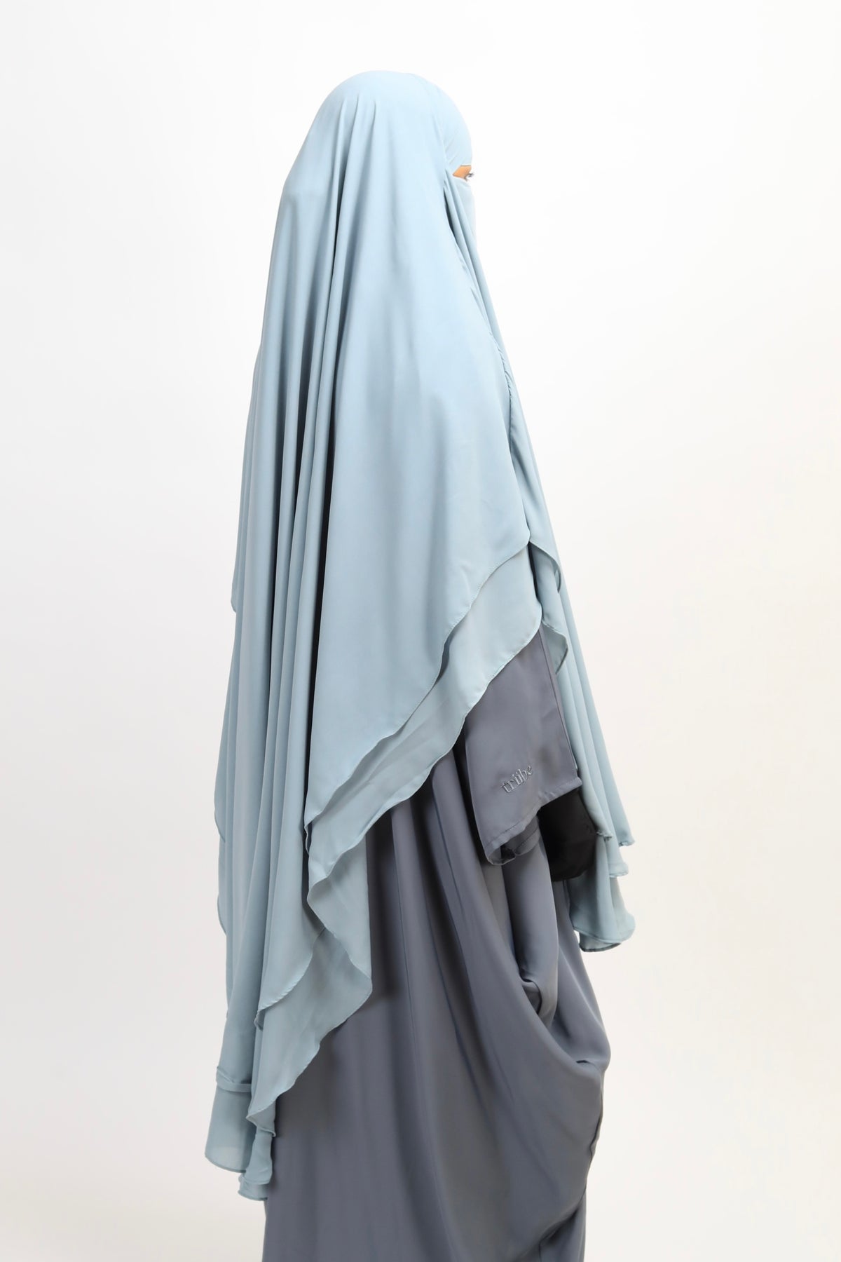 Sky Khimar Set