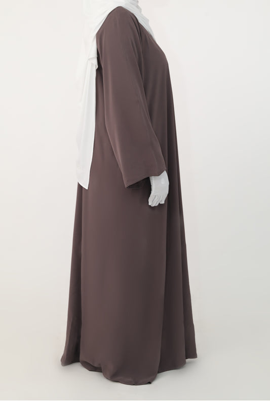 Dusty Mauve - Straight Cut