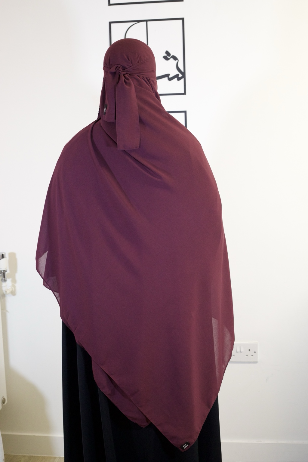 Niqab Set - Plum