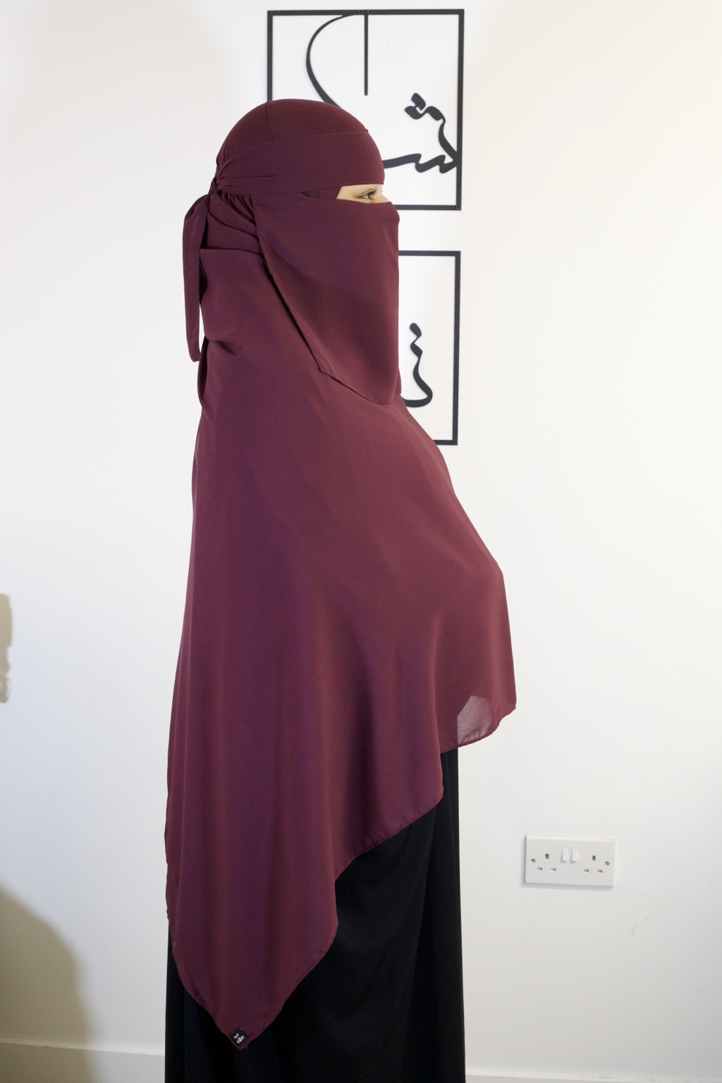 Niqab Set - Plum