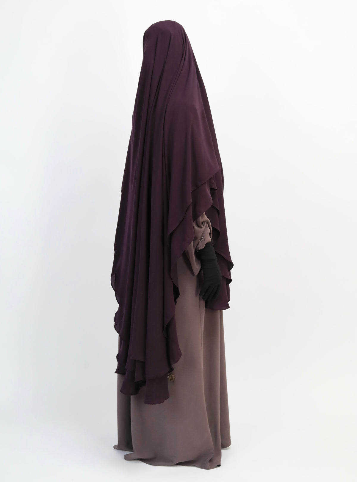 Deep Purple Khimar Set
