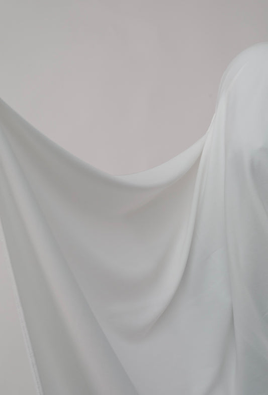 White Premium Jersey Hijab