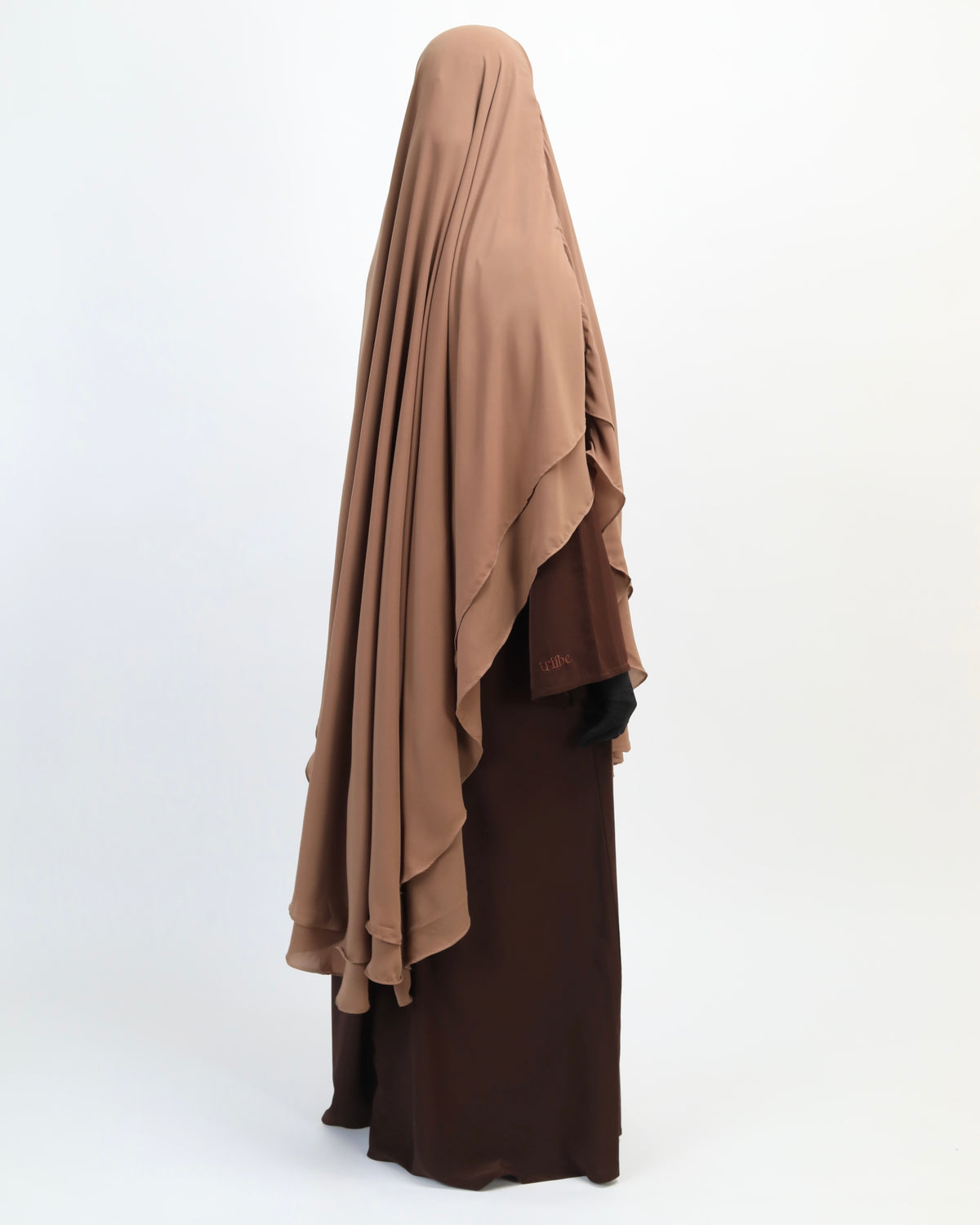 Taupe Khimar Set