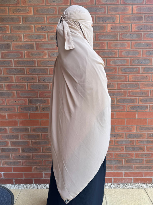 Niqab Set - Nutmeg