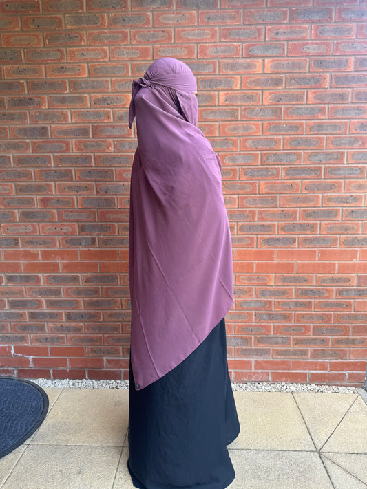 Niqab Set - Fuchsia