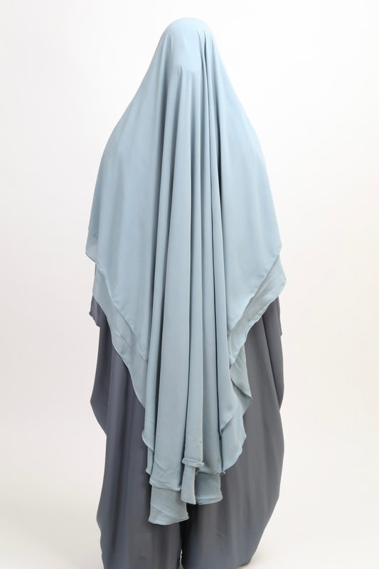 Sky Khimar Set