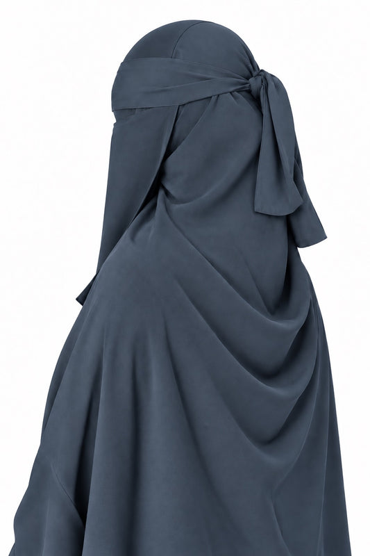 Niqab Set - Blueberry