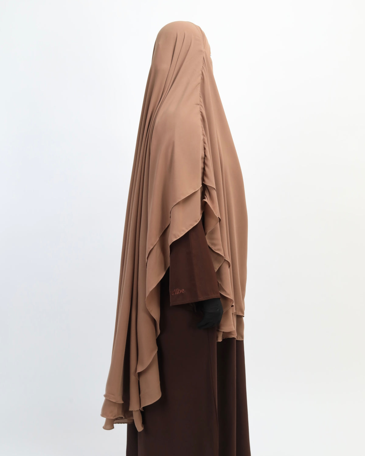 Taupe Khimar Set