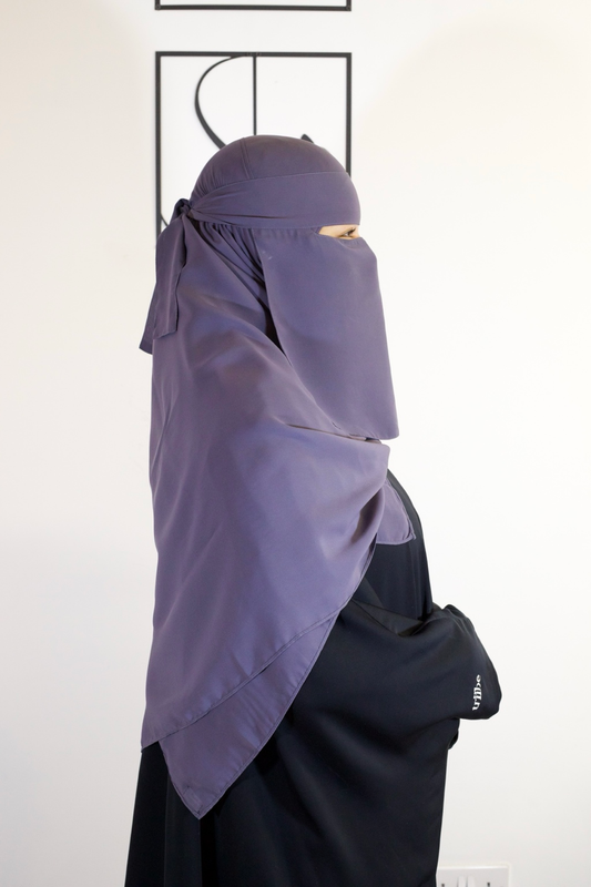 Niqab Set - Dusty Lavender