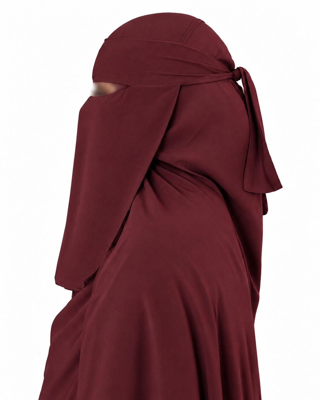Niqab Set - Berry