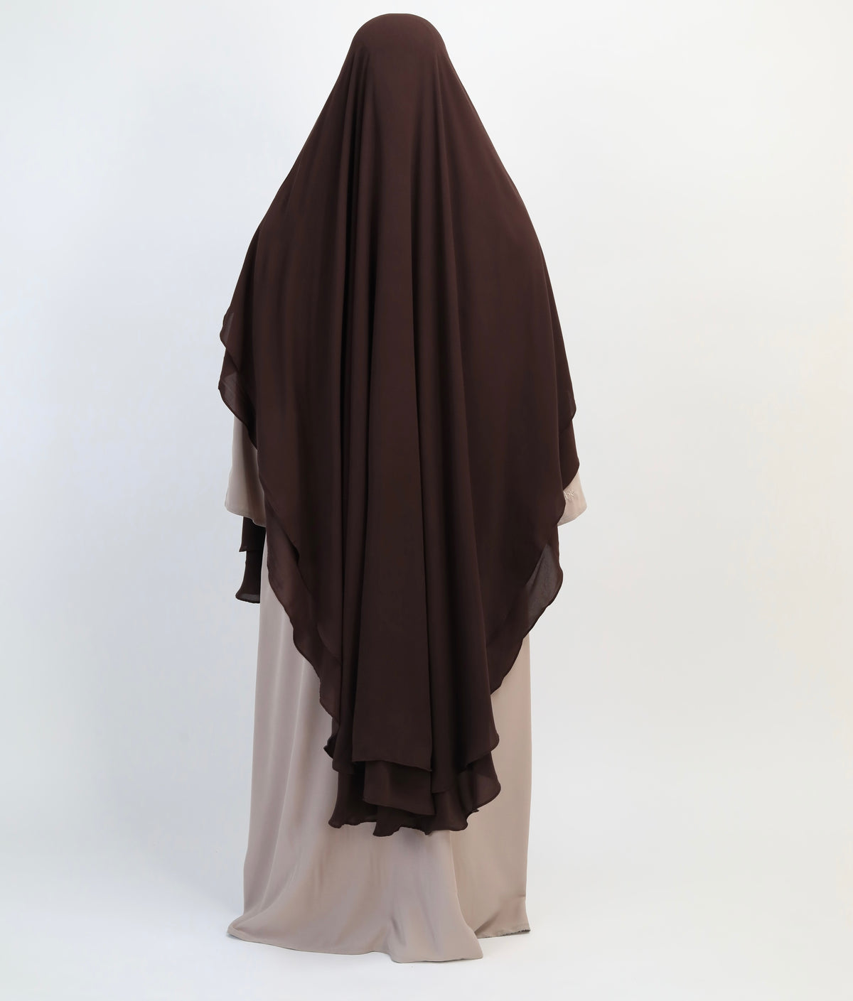 Chocolate Khimar Set