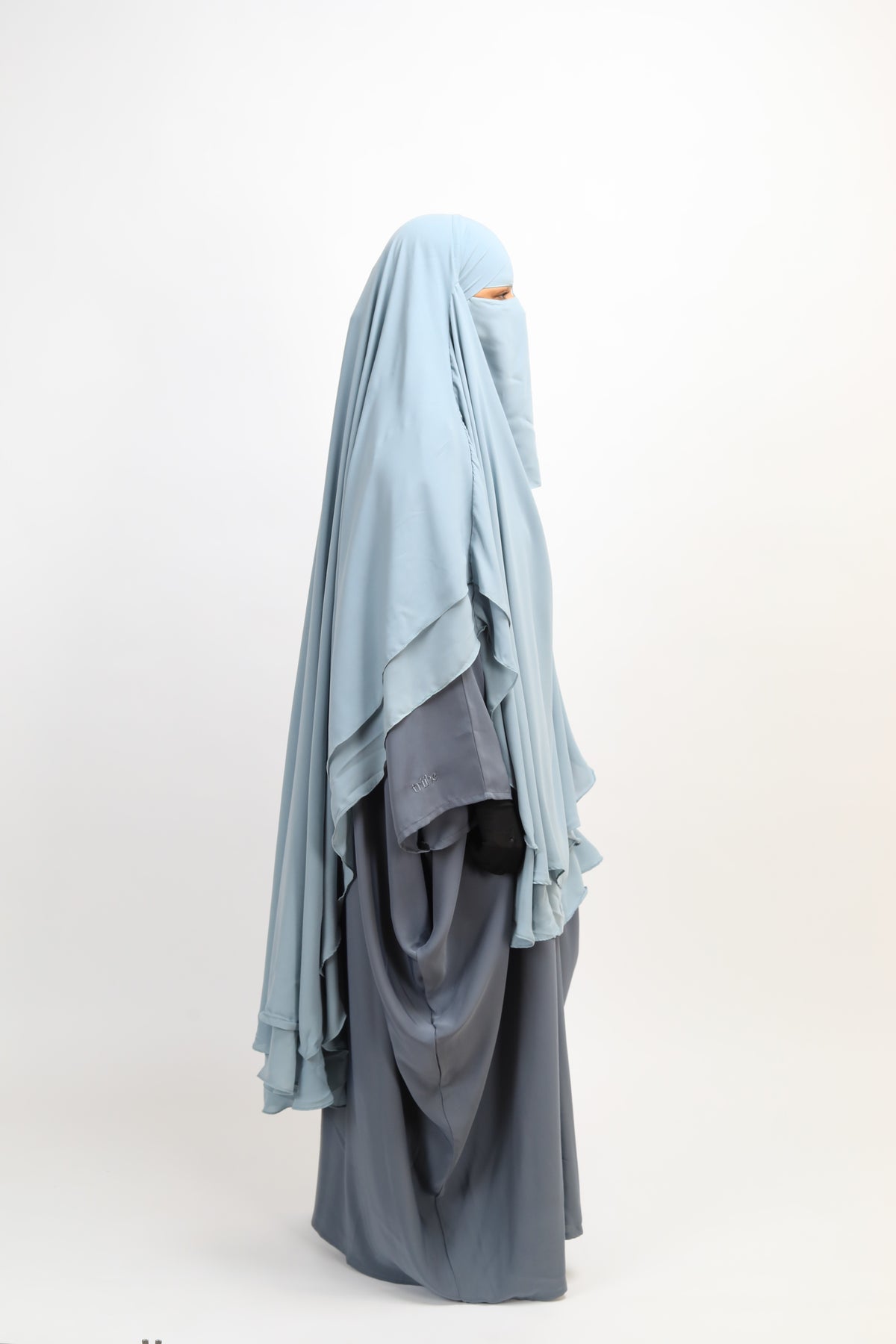 Sky Khimar Set