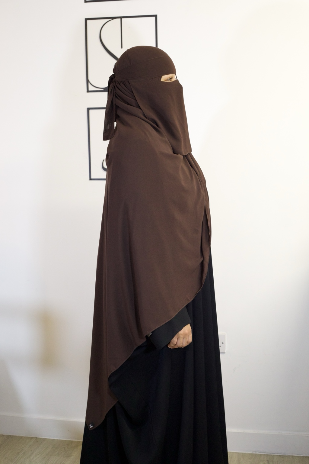Niqab Set - Chocolate
