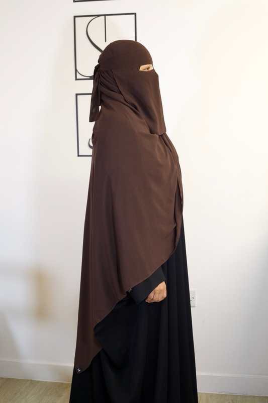 Niqab Set - Chocolate