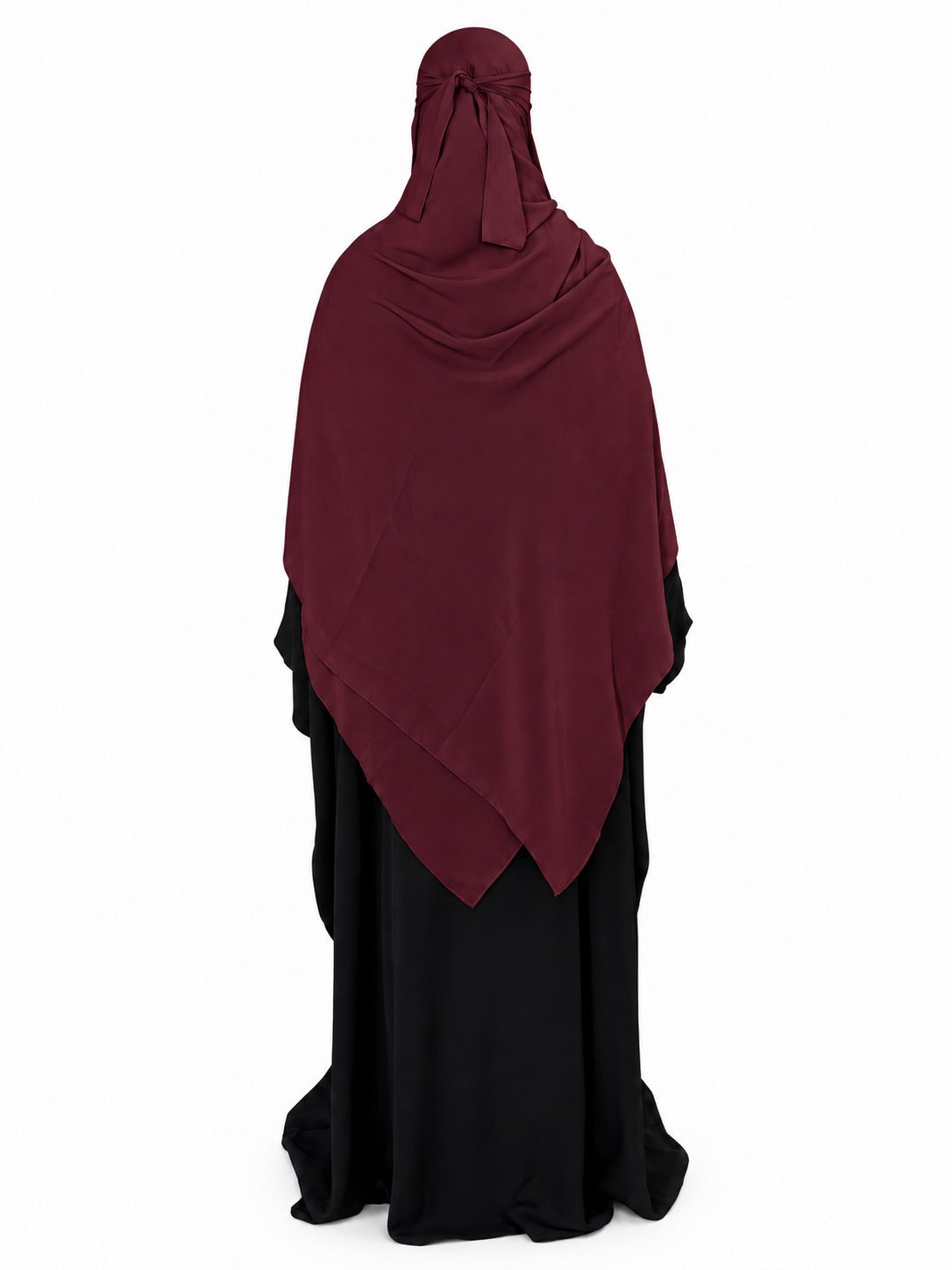 Niqab Set - Berry