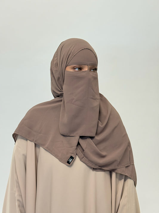 Niqab Set - Nude